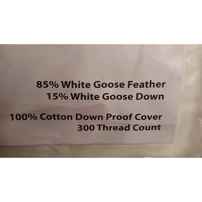 Unopened Super King Goose Feather 13.5 tog