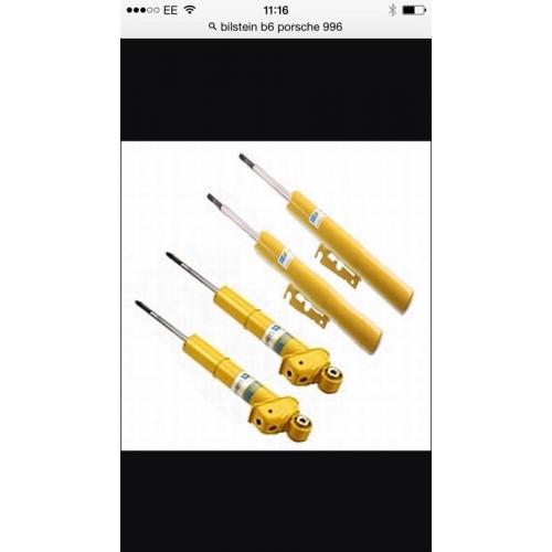 Porsche 996 Bilstein B6 shocks