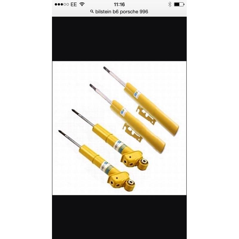 Porsche 996 Bilstein B6 shocks