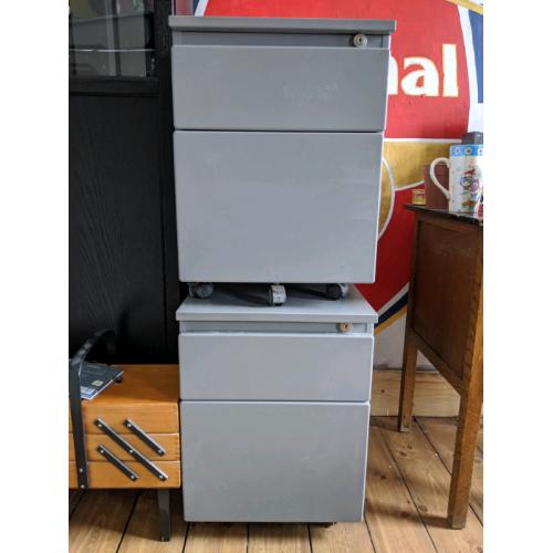 2 filing cabinets