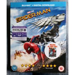 Spider-Man Homecoming blu ray