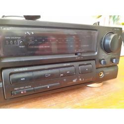 Aiwa AD-F450k Stereo Cassette Tape Deck, AMTS Anti Modulation Tape Stabiliser