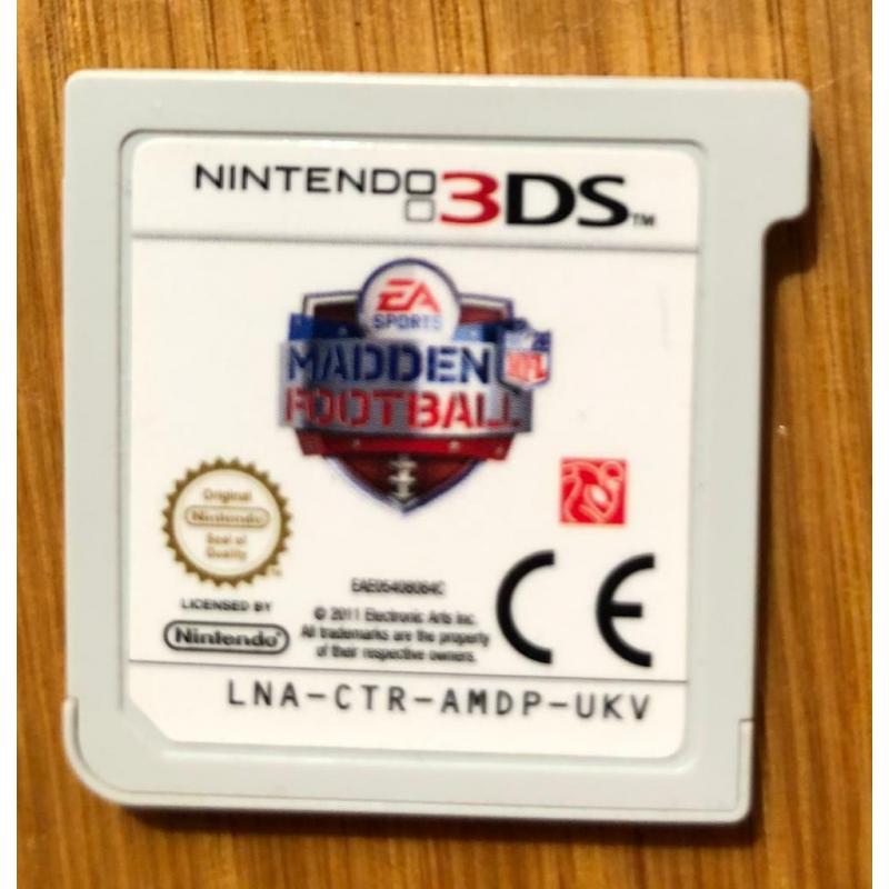 NFL 3DS game