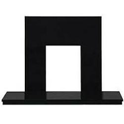 48 inch Black Granite Back and Hearth Set ( Brand New )