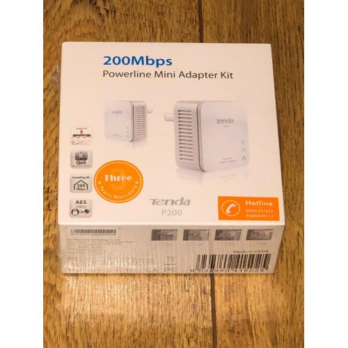 TENDA POWERELINE MINI ADAPTER KIT NEW
