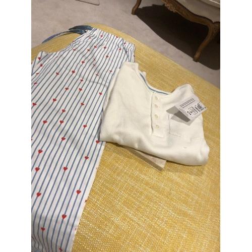 Brand new with tags Marks & Spencer Girls Pyjamas aged 7 to 8 RRP ?14 Christmas Eve Box