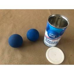 AMF Voit Rollout Blue Racquetball Can 2 Balls