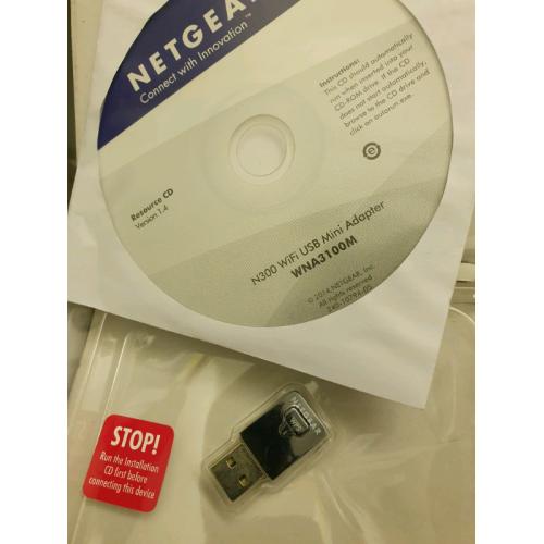 Netgear N300 wifi USB adapter