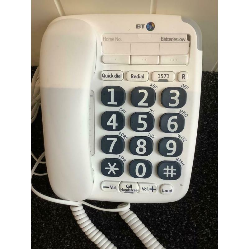 Telephone BT Big Button