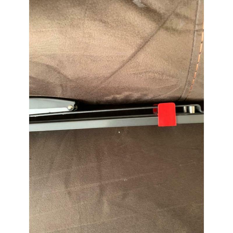 Long arm stapler
