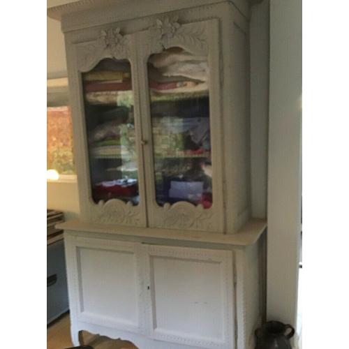 FRENCH DRESSER ARMOIRE LINEN CUPBOARD