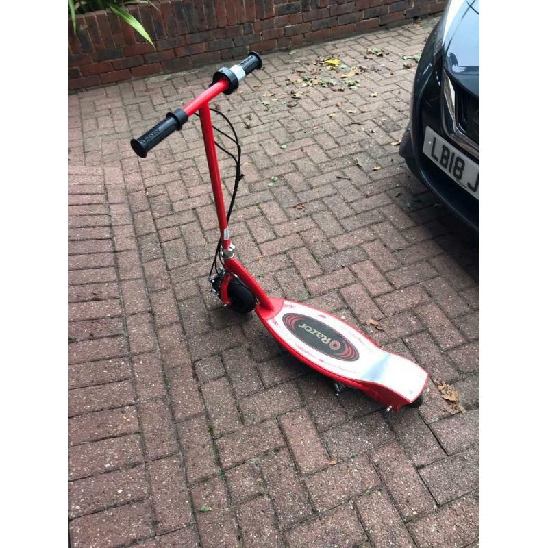 Razor E100 electric scooter