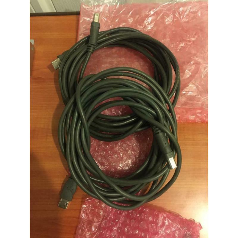 2 X 6 meter printer cable