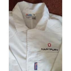White and Green Lab coats