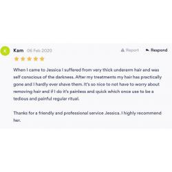 UNDERARM PERMANENT LASER HAIR REMOVAL