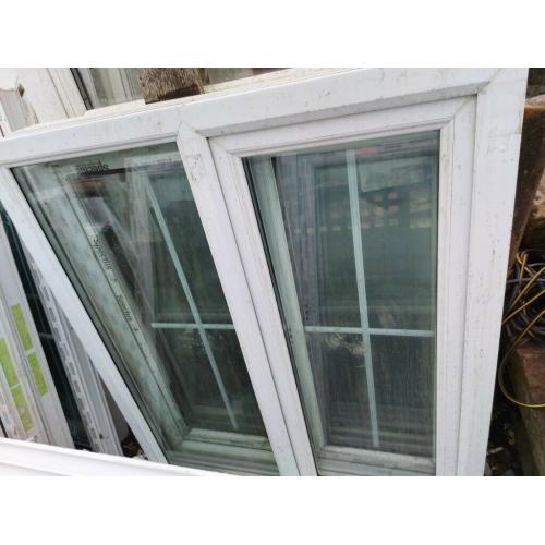 New UPVC Double Glazed White Window 1190mm W x 1310mm H