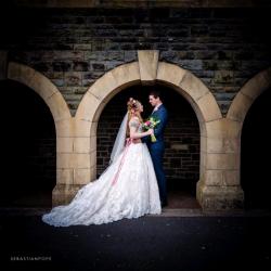 Mori Lee Gold Lace Wedding Dress size 14