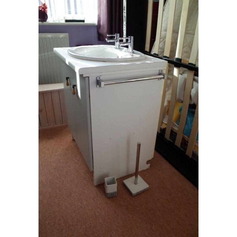 Basin and Cabinet