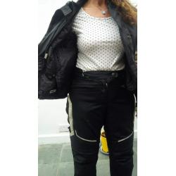 nearly new jacket and trousers suit a size 10to 12 female ?100.00