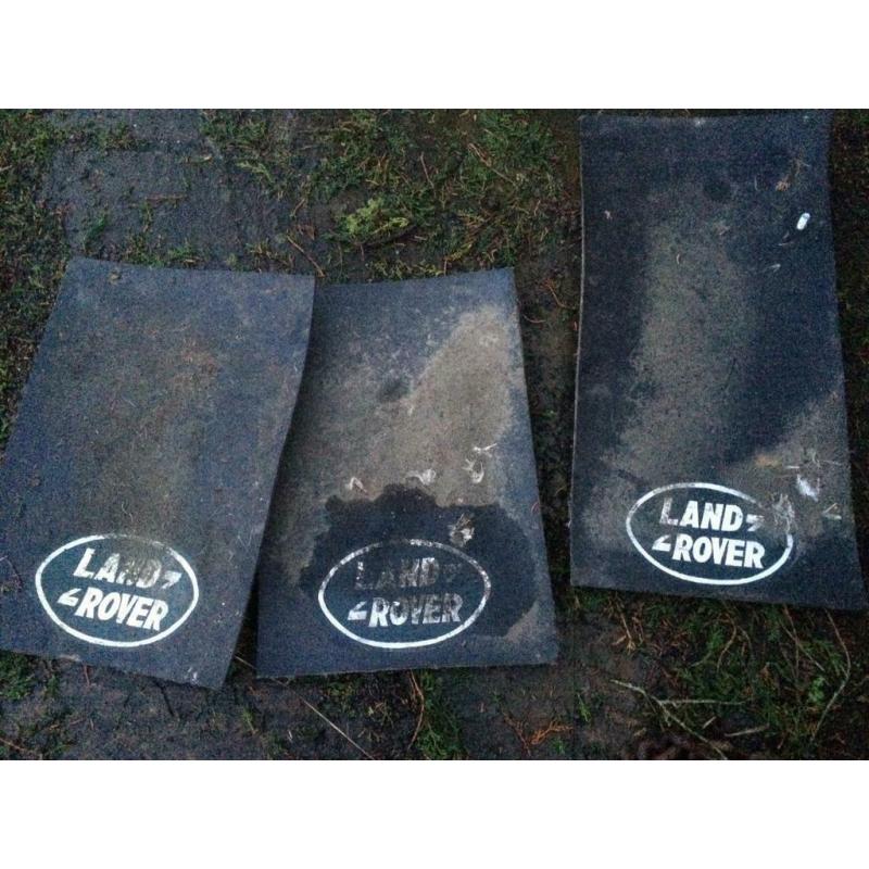 Land Rover XXXL mud flaps