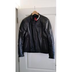 Dainese Cage leather jacket,size 52,pristine conditions.