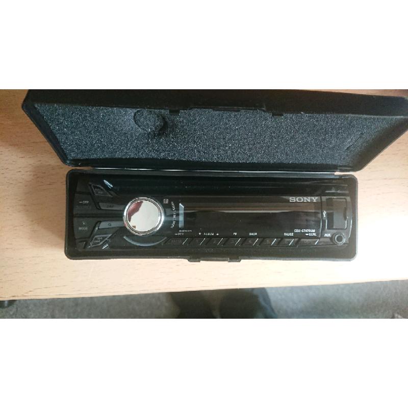 Sony head unit