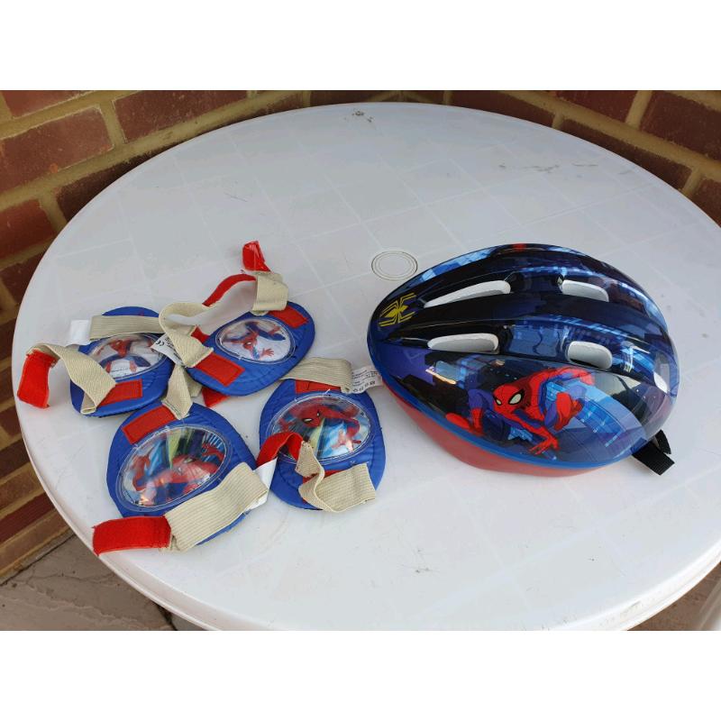 Child helmet 52-56 with knee and elbow pads