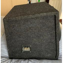 Car Subwoofer + Amplifier