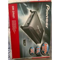 Car Subwoofer + Amplifier