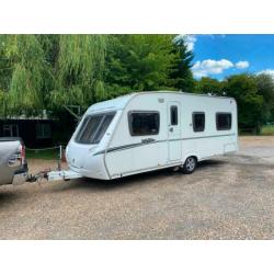 2009 Abbey Vogue 495 4 Berth caravan FIXED BED Motor Mover, VGC Bargain !