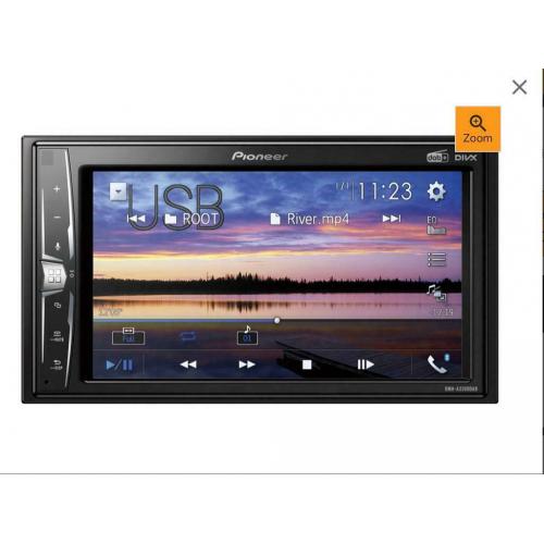 Pioneer DMH A3300DAB - 6.2inch DAB/Bluetooth Radio