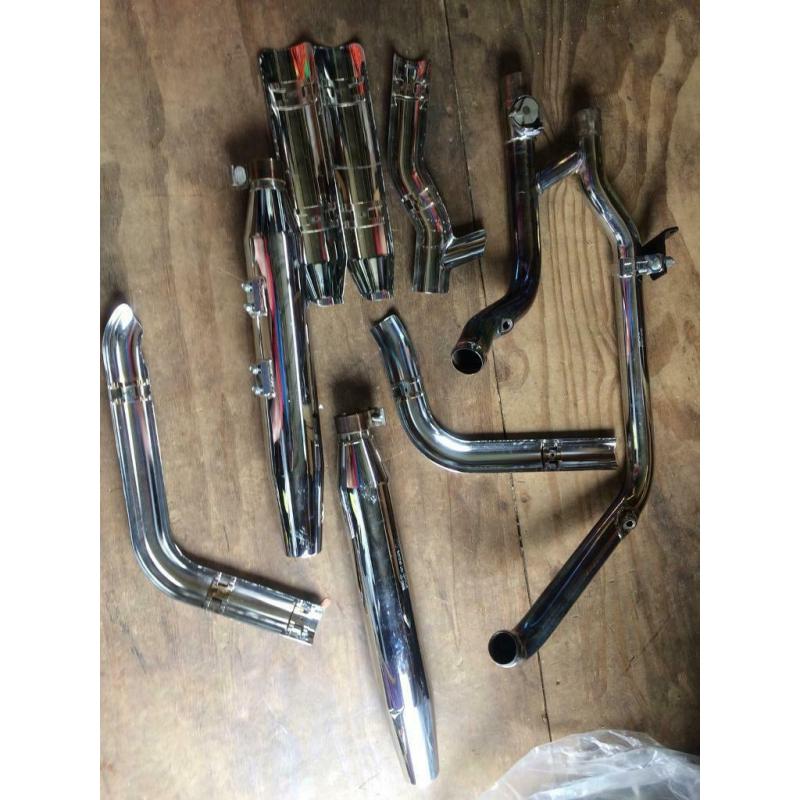 Harley Davidson Fatboy exhaust