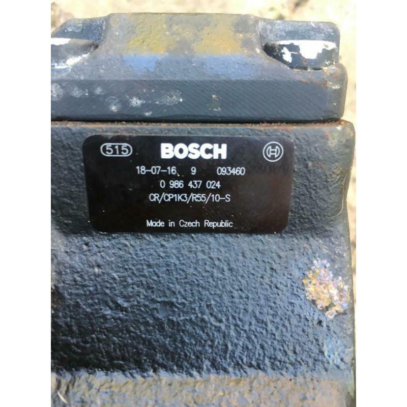 VAUXHALL COMBO 1.3 CDTI - BOSCH FUEL PUMP - RECONDITIONED 1YR AGO - FOR YEARS 2005-2012