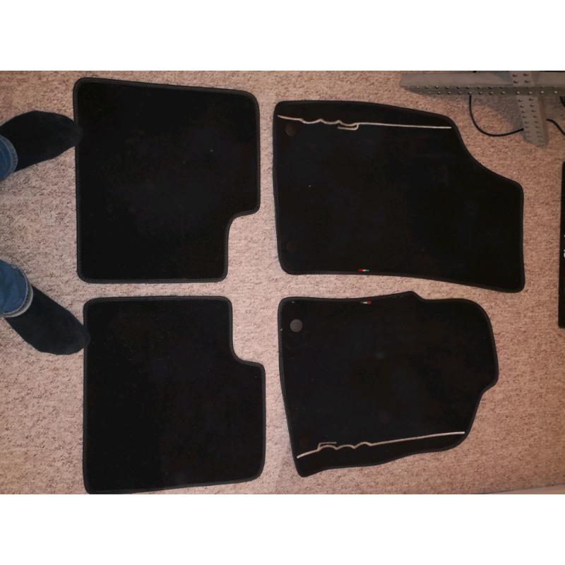 Fiat 500 car matts