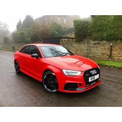 AUDI RS3 2.5 TFSI SALOON QUATTRO 2018 AUTO S TRONIC 4X4 HPI CLEAR s3 golf r *0 7 7 2 4 2 0 5 1 0 8*