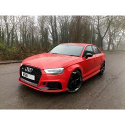 AUDI RS3 2.5 TFSI SALOON QUATTRO 2018 AUTO S TRONIC 4X4 HPI CLEAR s3 golf r *0 7 7 2 4 2 0 5 1 0 8*