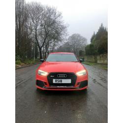 AUDI RS3 2.5 TFSI SALOON QUATTRO 2018 AUTO S TRONIC 4X4 HPI CLEAR s3 golf r *0 7 7 2 4 2 0 5 1 0 8*