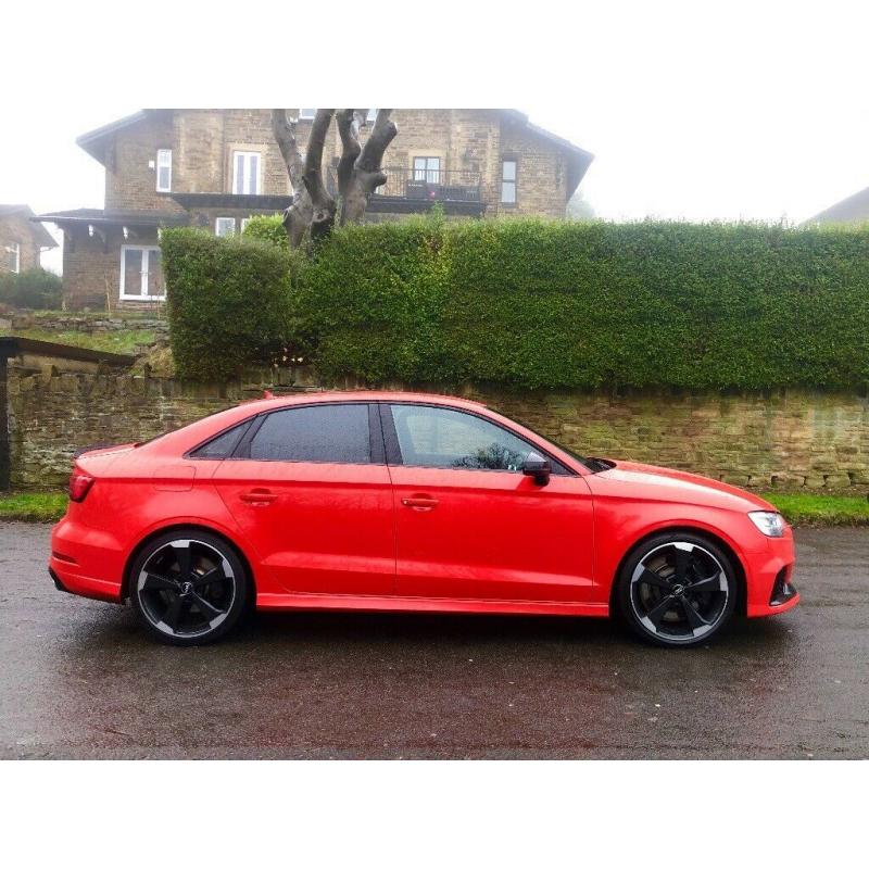 AUDI RS3 2.5 TFSI SALOON QUATTRO 2018 AUTO S TRONIC 4X4 HPI CLEAR s3 golf r *0 7 7 2 4 2 0 5 1 0 8*