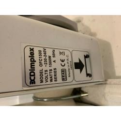 Portable electric radiator: Dimplex OFC1500 - Portable Oil Filled Radiator, 1500W