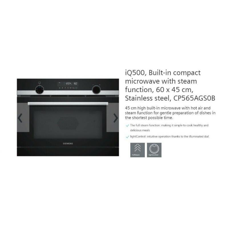 Siemens Built in compact oven