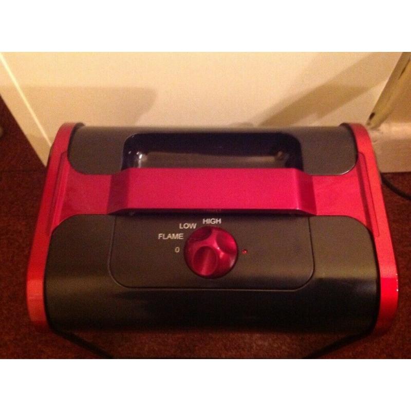 Flame Effect Electric Fire Metallic Red. Pucklechurch, BS16.