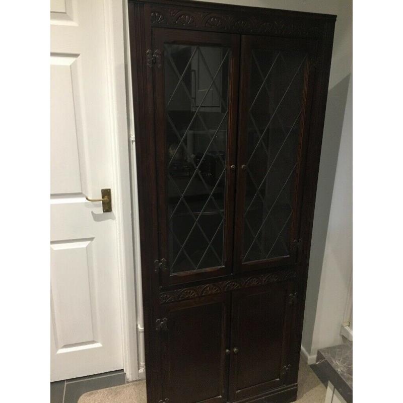 Corner Display Cabinet