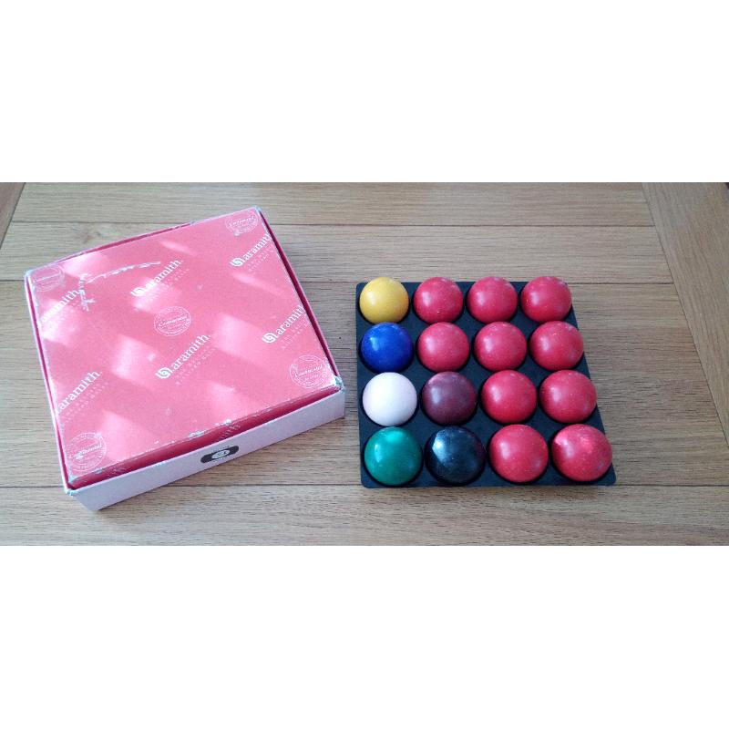 Aramith 1 7/8" Vintage Billard Balls from Belgium