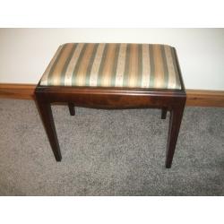 Piano stool / dressing table stool - STAG vintage
