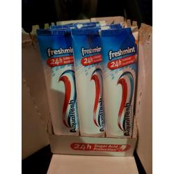 Toothpaste Aquafresh 12 tubes bulk buy