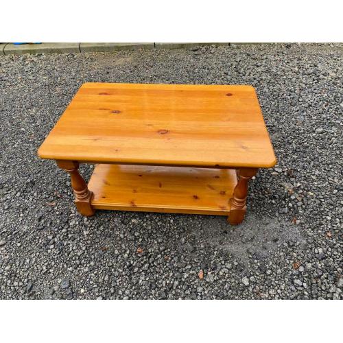 Pine coffee table