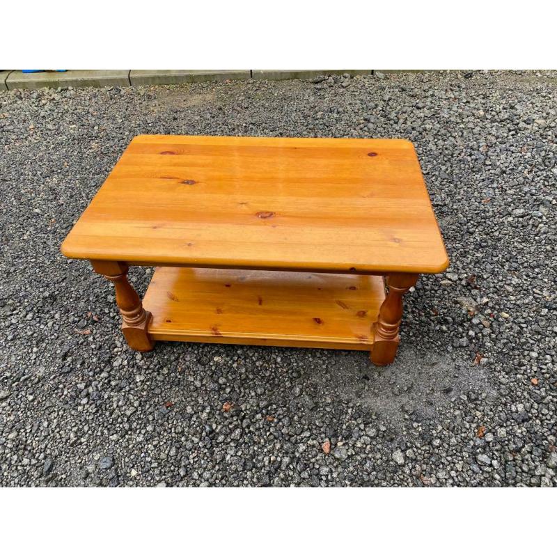 Pine coffee table