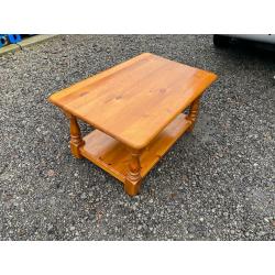 Pine coffee table