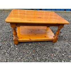 Pine coffee table