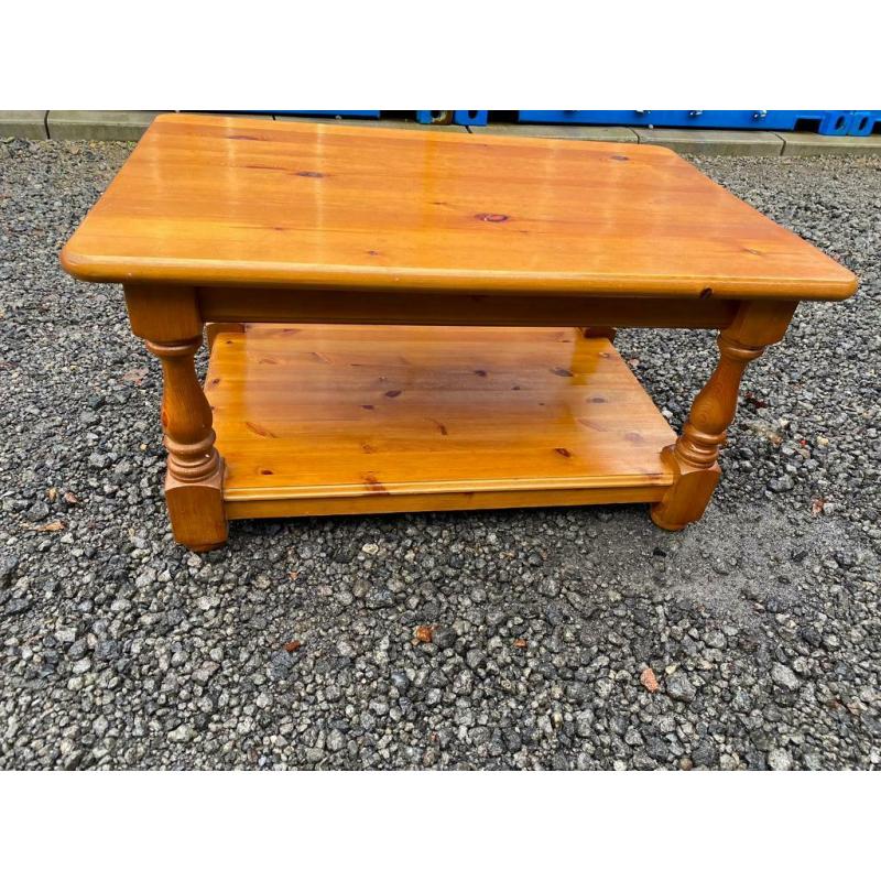 Pine coffee table